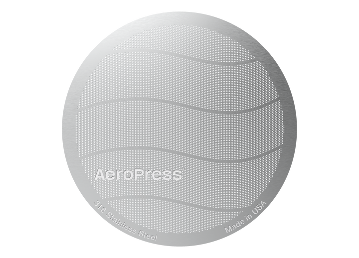 Filtro Aeropress metálico reutilizable original (acero inoxidable)