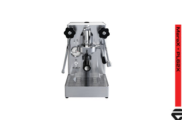 Lelit MaraX PL62X acero - vista frontal