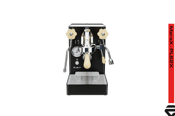 Lelit MaraX PL62X negra - vista frontal