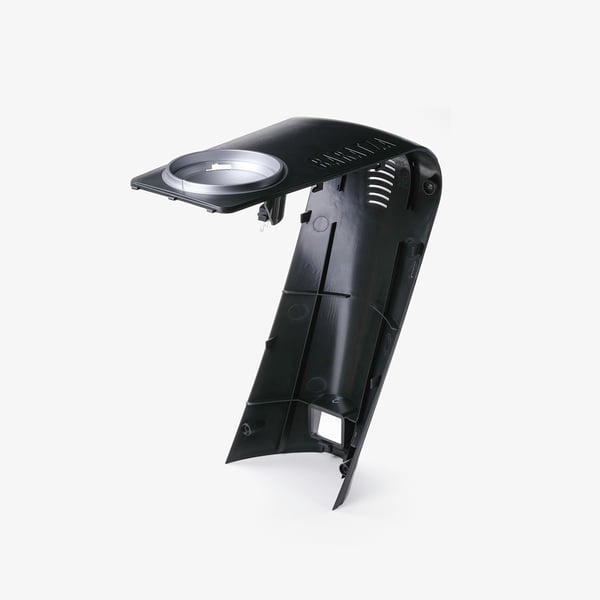 Baratza S712 Top/Back Case (Black. US/Canada Only) Assembly